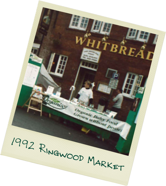 Polaroid showing image of the 1992 Ringwood Market